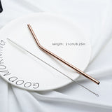 Stainless Steel Straw with Brush