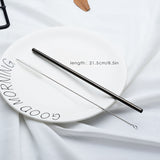 Stainless Steel Straw with Brush