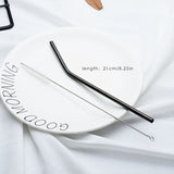 Stainless Steel Straw with Brush