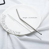 Stainless Steel Straw with Brush